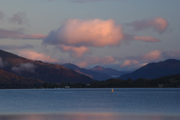 Clouds over Loch Lomond