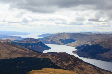 Lock Goil leading into Loch Long